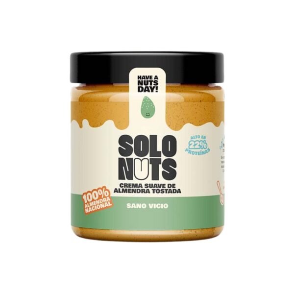 Crema de almendras 100%