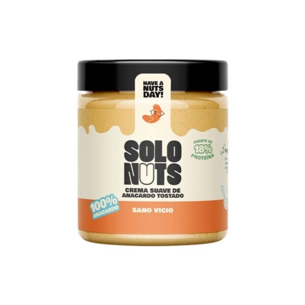Crema de anacardo 100%