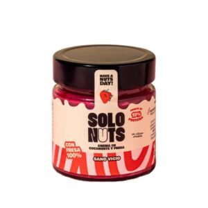 Crema de cacahuete y fresa