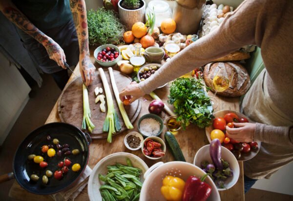 Preparación de vegetales